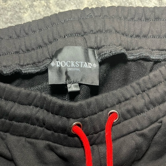 Rockstar Original Flame Shorts Large – Bold Streetwear for the Fearless - Picture 3 of 3